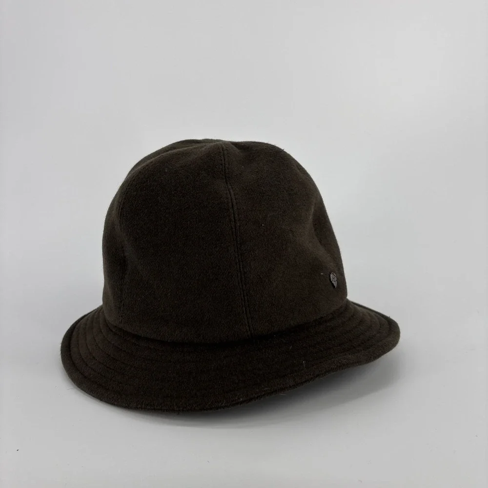 Helen Kaminski Cloche Hat Australia O/S Brown Wool Alpaca Angora Blend